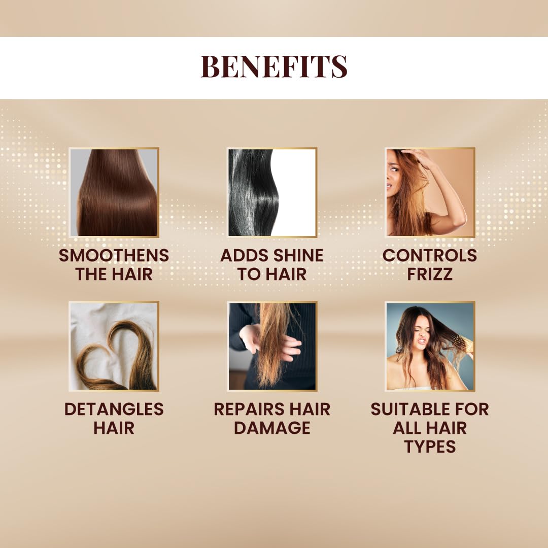 SKINSKA NATURALS - TresRich Hair Serum, Reduce Hairfall, Hair Thinning, Boosts Growth, Paraben Free, | Frizz Free Hair| Dry And Dull Hair 30ml, 1FL OZ