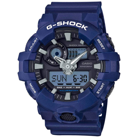 Casio G-Shock Analog-Digital Black Dial Men's Watch - GA-700-2ADR (G741)