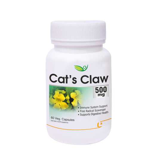 Biotrex Nutraceuticals Cat's Claw 500mg - 60 Veg Capsule