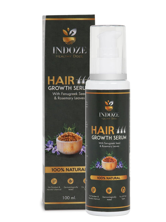 Naturals Hair Growth Serum (Oil Base) 100ml,For Healthy Infused With Natural Ayurvedic Herbs Prevents Hair Fall Natural Ingredients Serum
