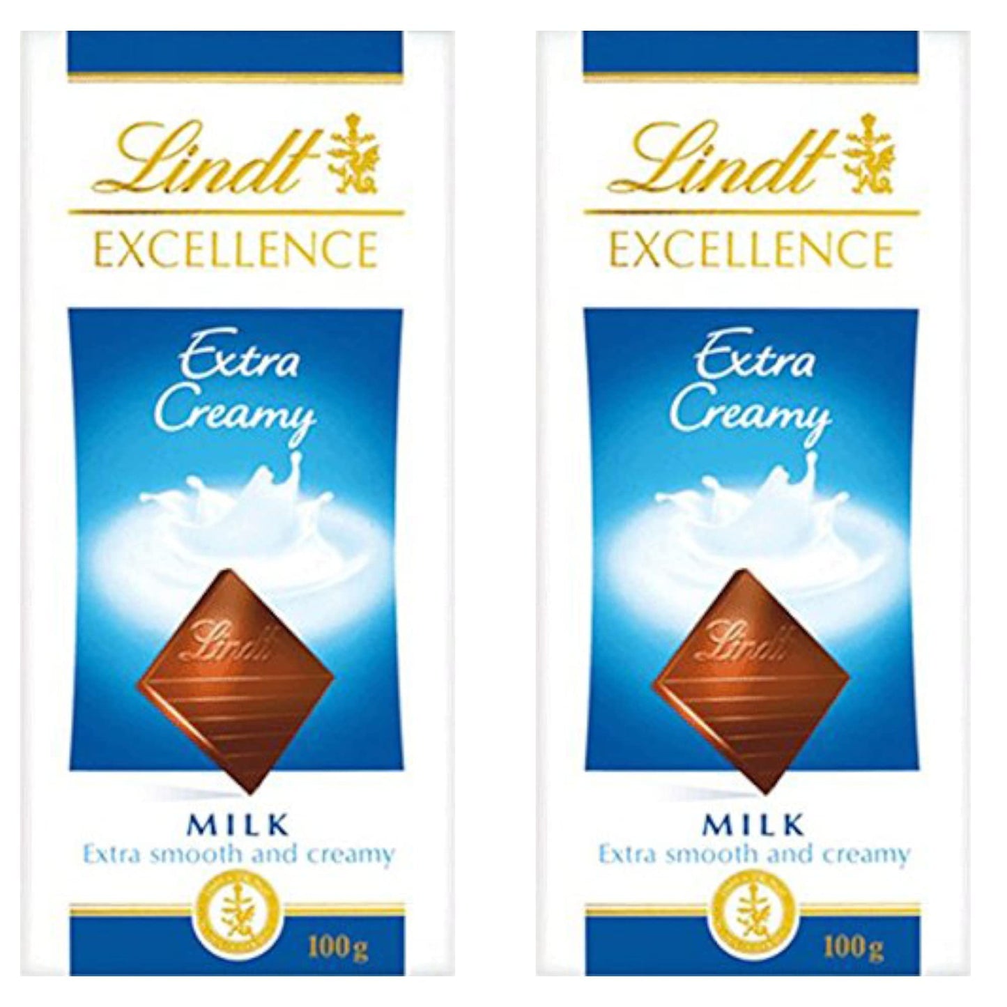 Lindt Swiss Classic Milk Chocolate with Raisins and Gently Roasted Nuts, 2 X 100 g