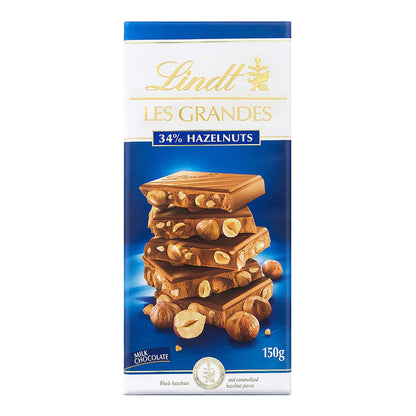 Lindt Grand Milk Chocolate, Hazel Nut, 150g