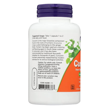 Now Foods, Curcumin, 60 Veggie Caps