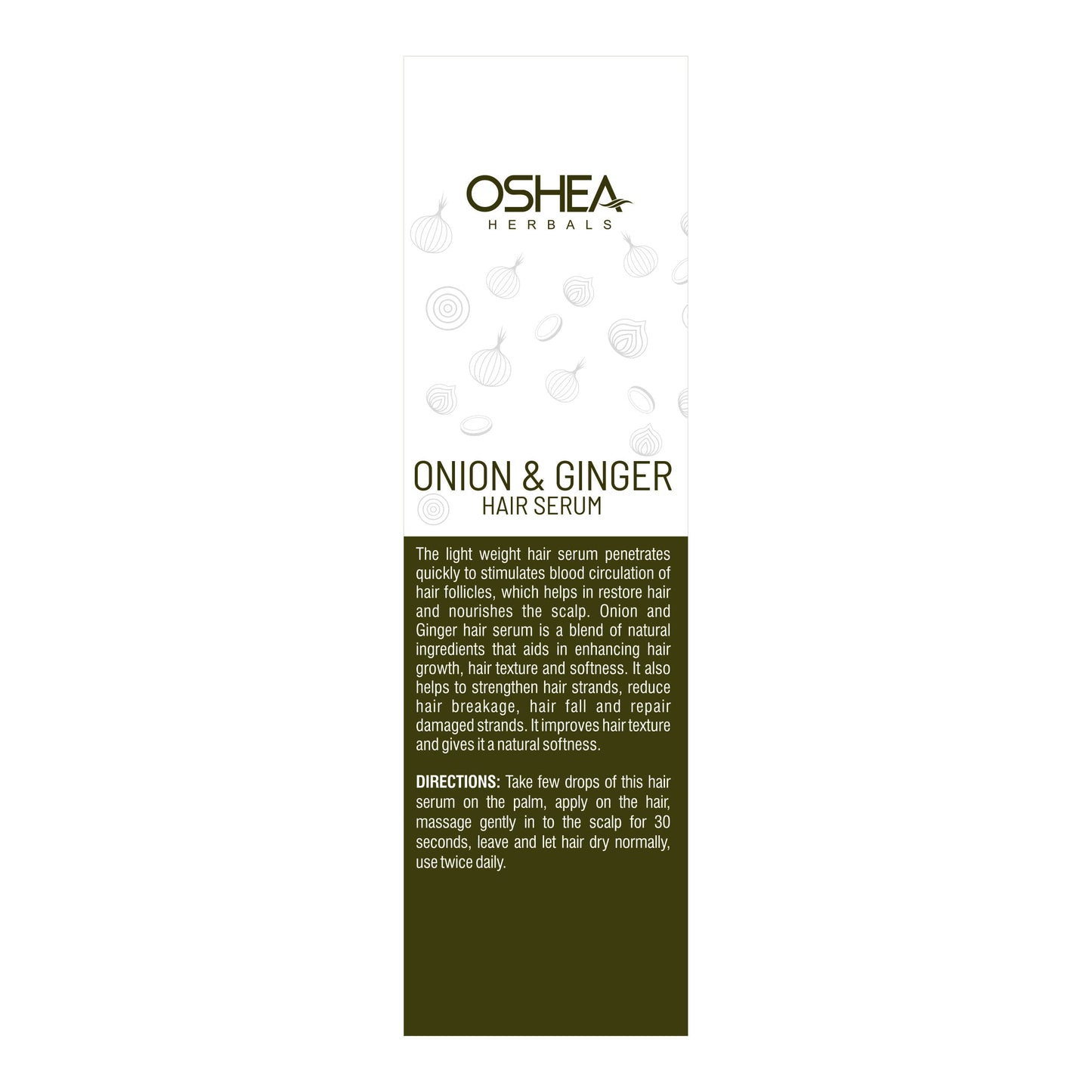 Oshea Herbals Onion And Ginger Hair Serum- 110ML