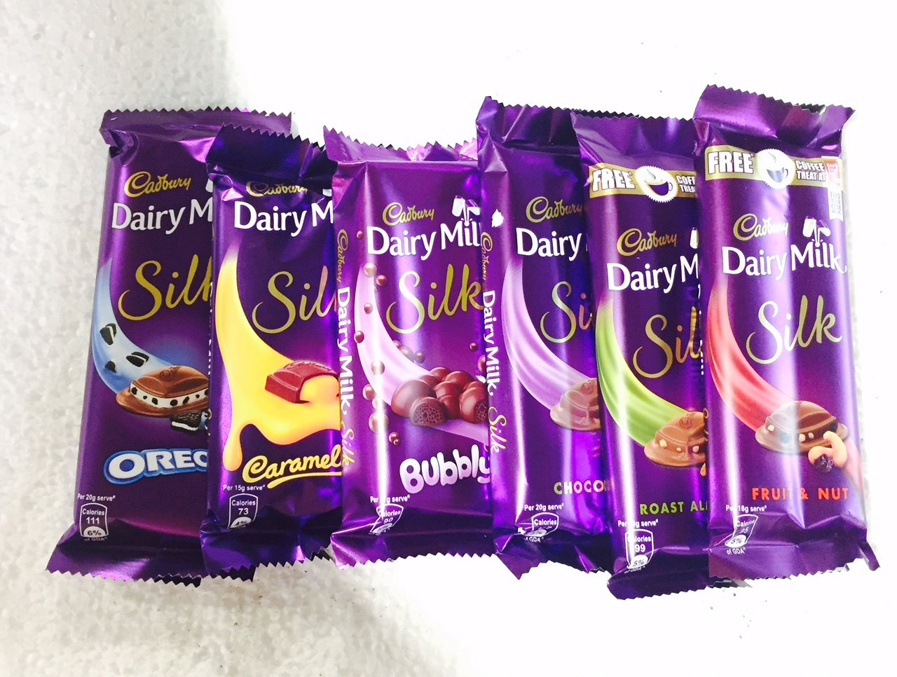 Home Breads Cadbury Dairy Milk Silk Combo Pack (Pack Of 6)