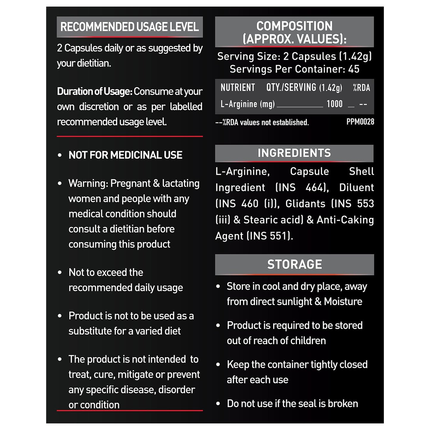 Muscleblaze L-Arginine - 90 Capsule