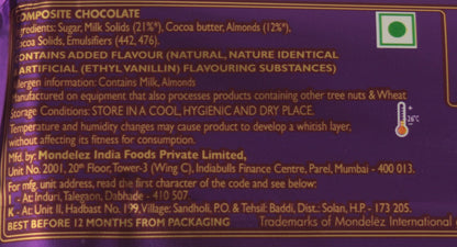 Cadbury Silk Roast Almond, 137g