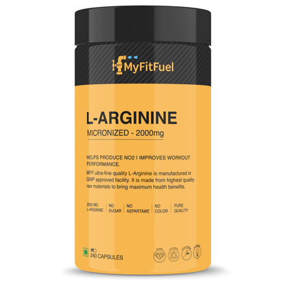 MyFitFuel L-Arginine (2000 gm) 240 Capsules