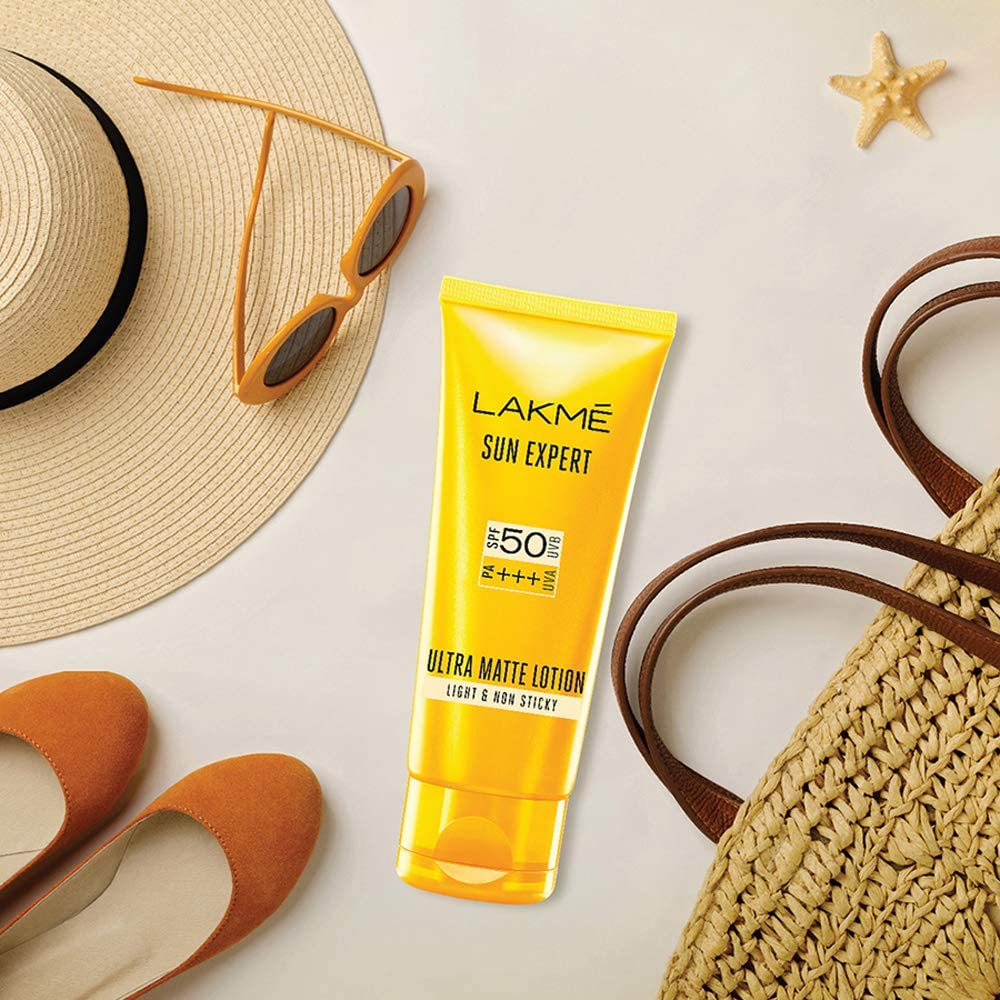 Lakme Sun Expert SPF 50 PA+++ Ultra Matte Lotion, 100 ml