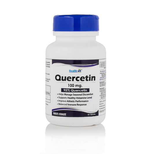 Healthvit Quercetin 100 mg Natural Bioflavonoid - 60 Capsules