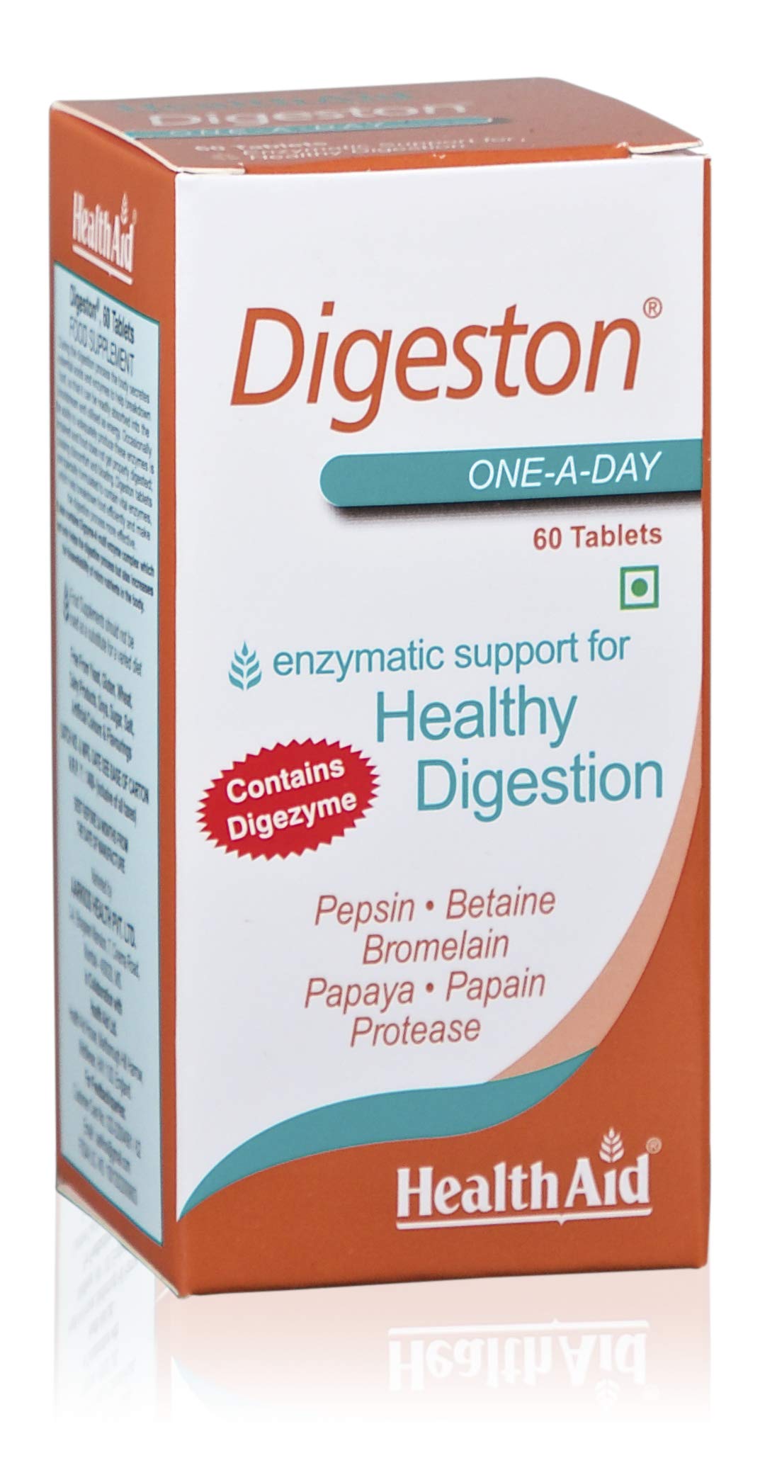 HealthAid Digeston (Papaya and Digestive Enzymes) - 60 Tablets