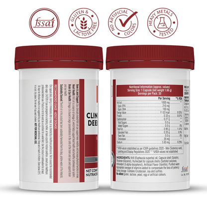 Swisse Antarctic Krill Oil - 1000mg Krill Oil In Each Capsule, Manufactured In Australia - Supports alth with Astaxanthin & Phospholipids (30 Capsule)