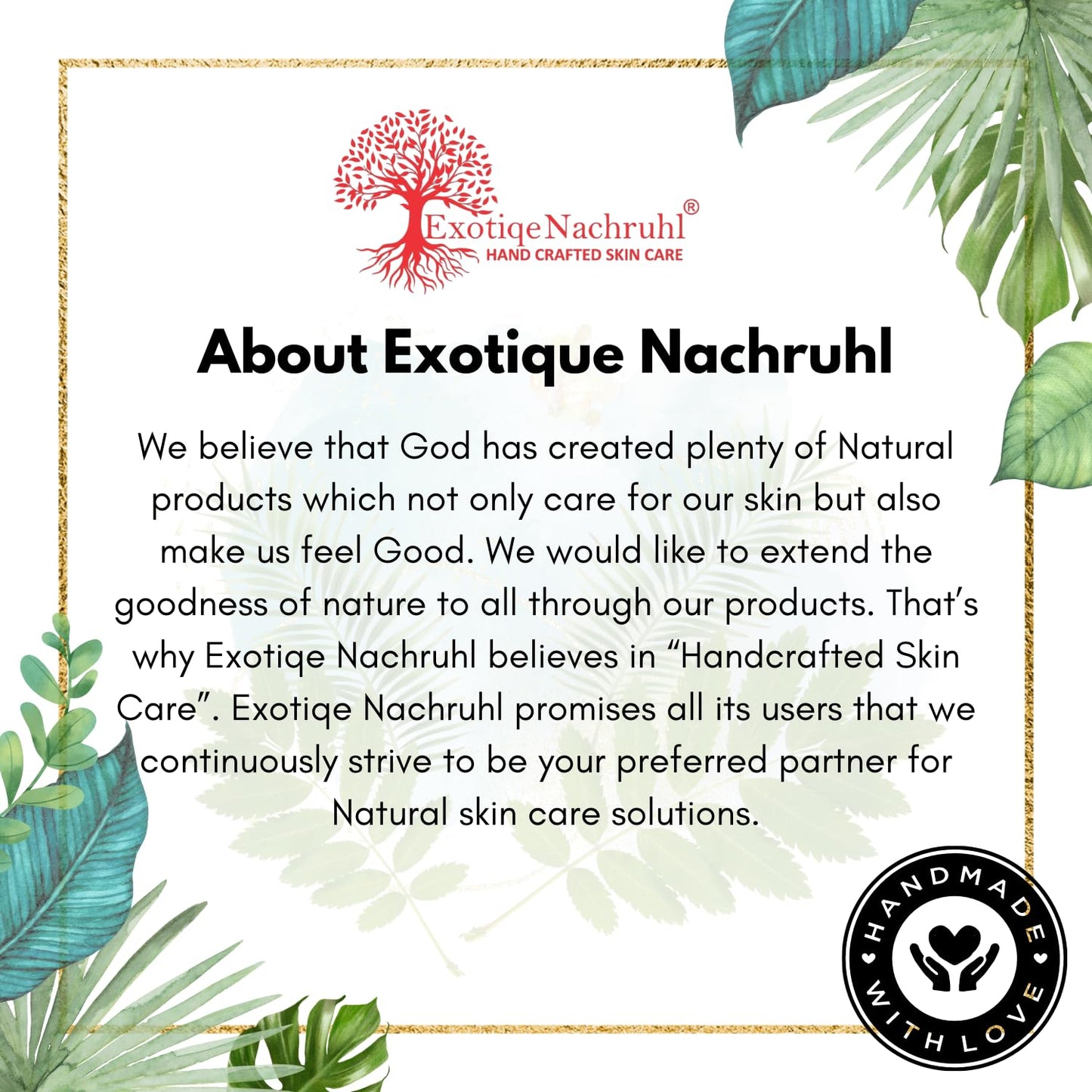 Exotiqe Nachruhl Handmade Hair Serum with Keratin Oil, Emogreen - 50ml | Vegan Formula for Tangle-Fr Hydrated Hair | Enriched with Natural Ingredients