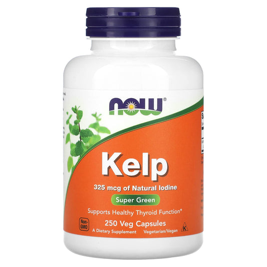 Now Foods Kelp Green Superfood Veg Capsules - 250 Capsules