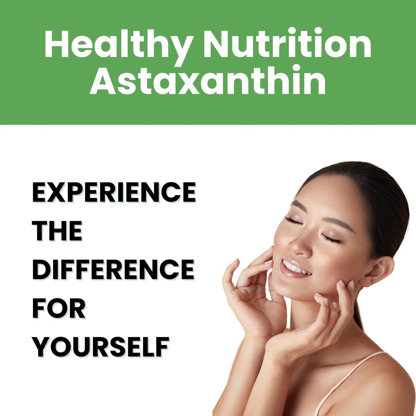 Healthy Nutrition Astaxanthin 29mg - Naturally Sourced from Algae - Healthy Ageing (60 Capsules)