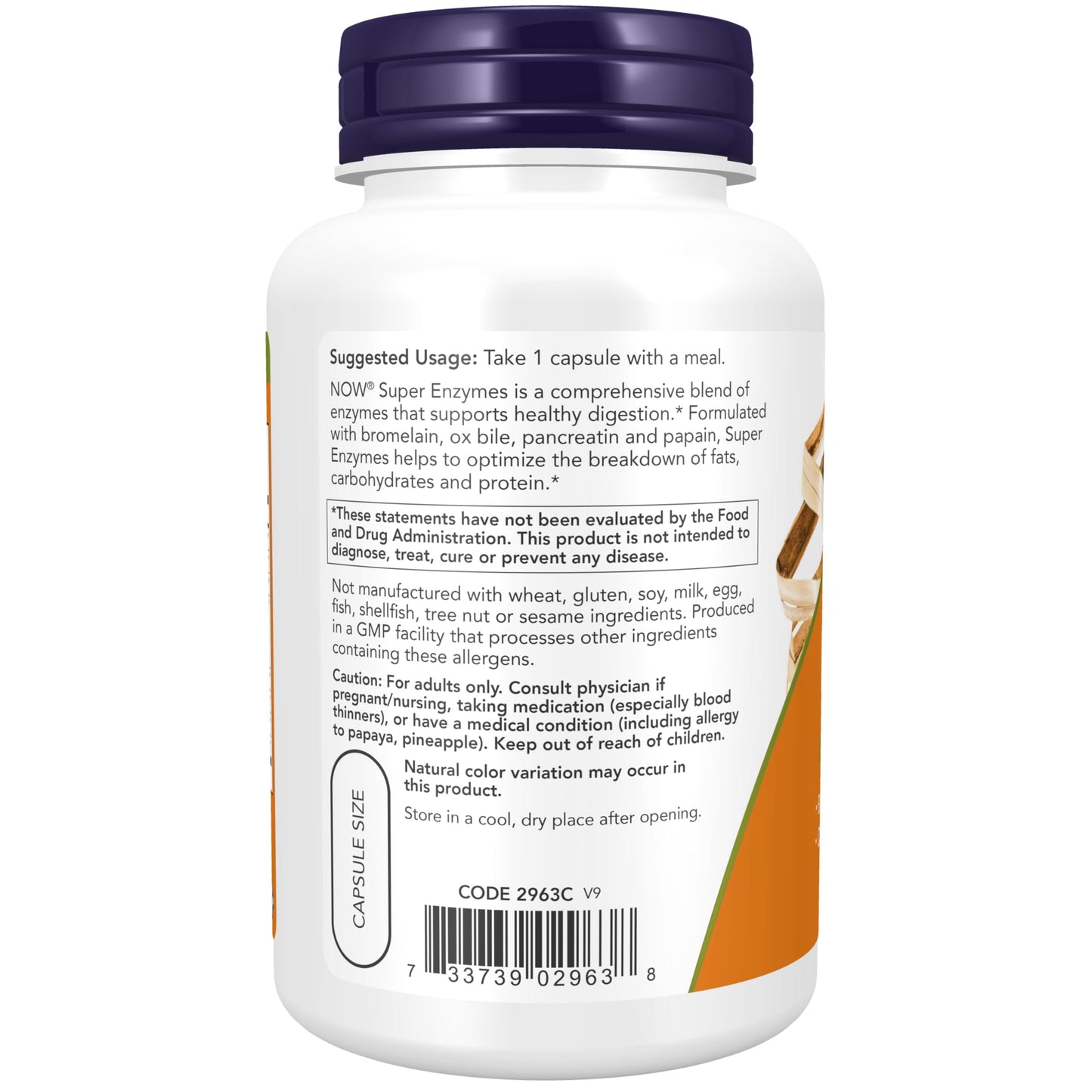 Now Foods Super Enzymes Support Healthy Digestions Tablets - 90 Count