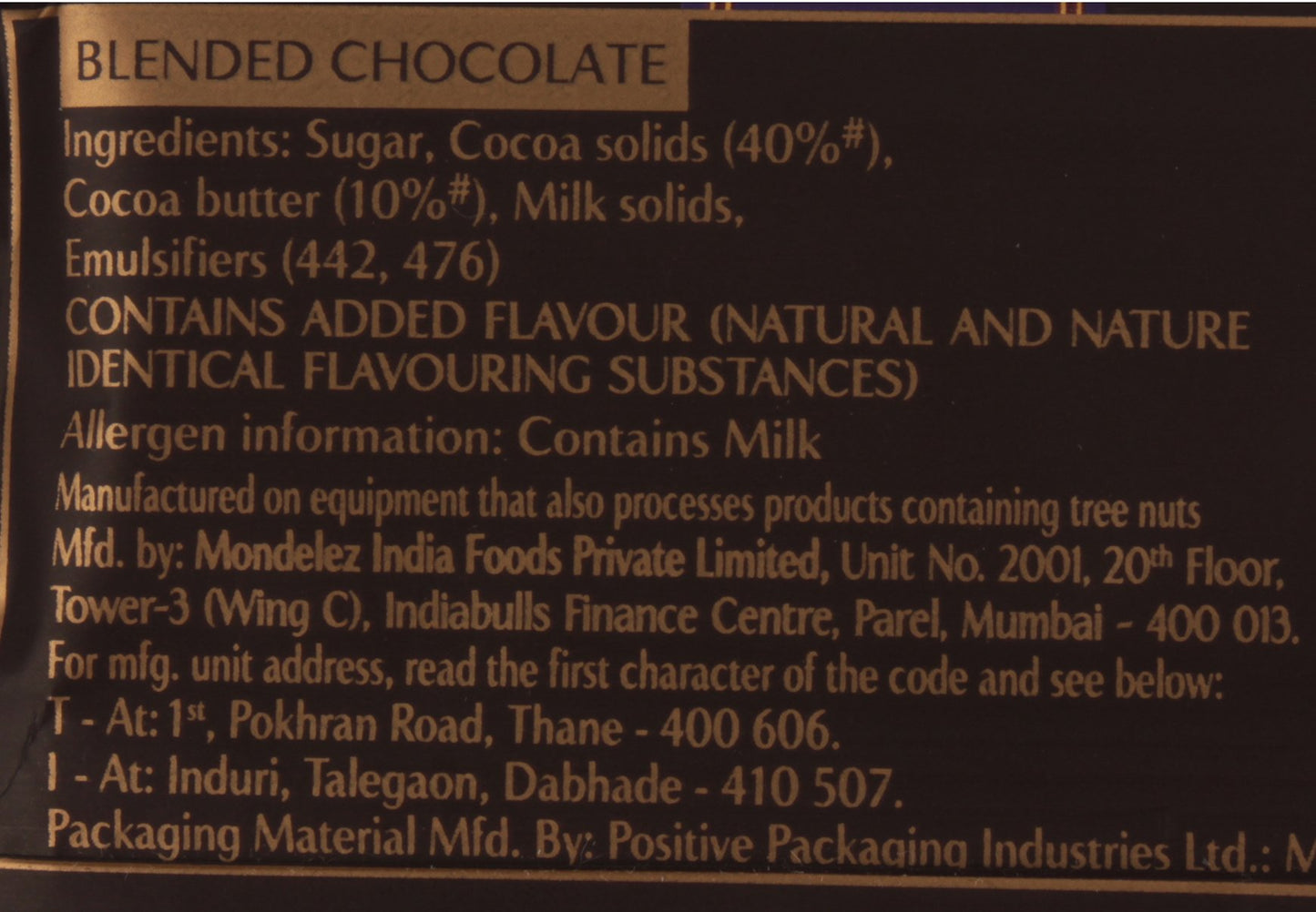 Cadbury Bournville Dark Chocolate Bar, Rich Cocoa, 80 g