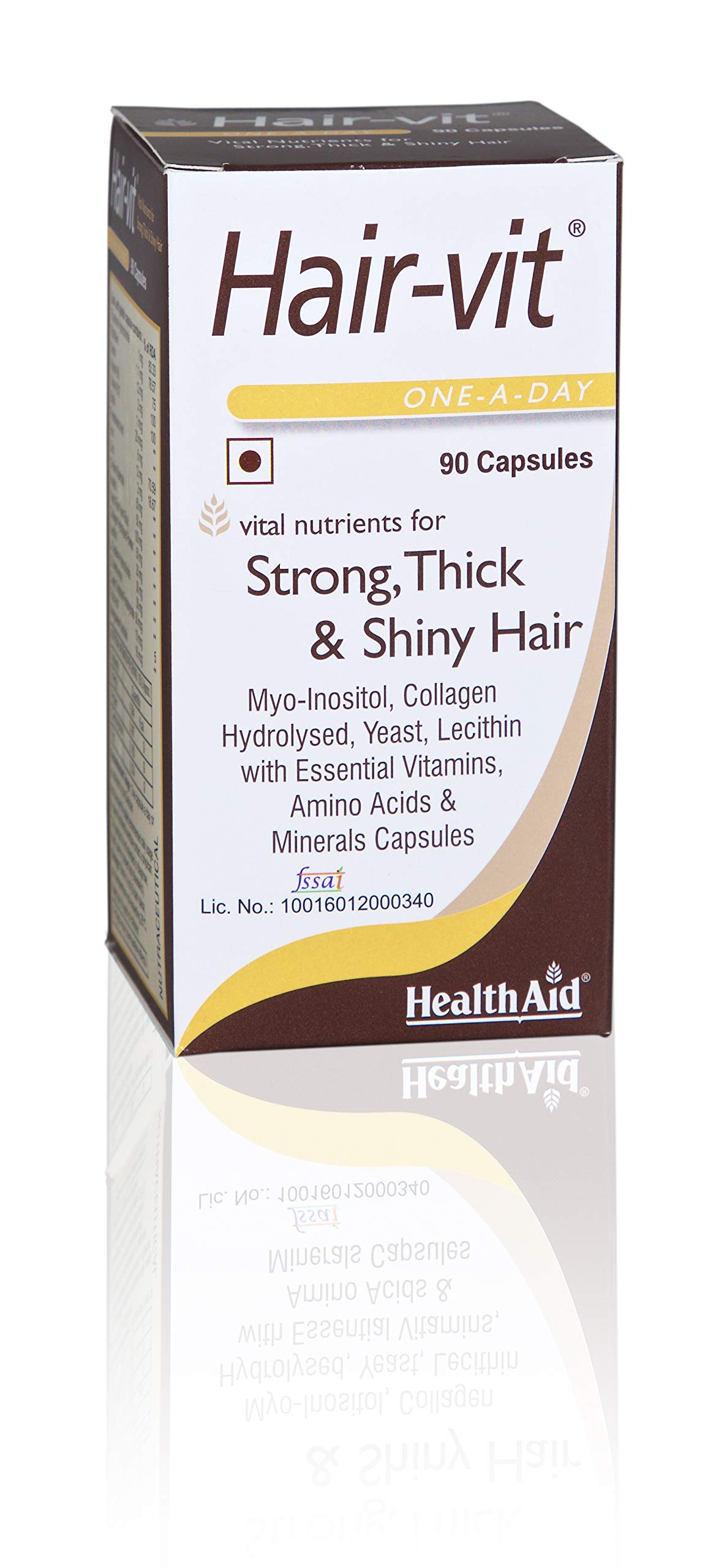 HealthAid Hair Vit Multivitamin and Minerals - 90 Capsules