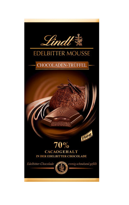 Lindt Edelbitter Mousse Chocoladen-Truffel Pouch, 150 g