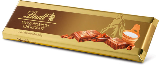 Lindt Gold Bar Milk 300gms