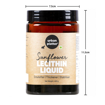 Urban Platter Sunflower Lecithin Liquid, 450g