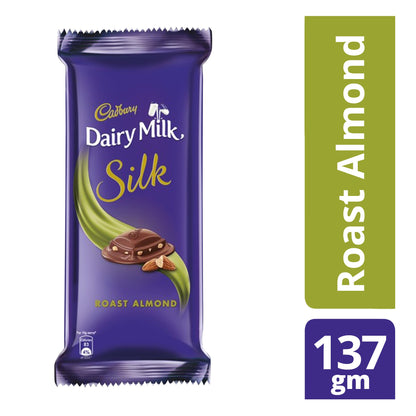 Cadbury Silk Roast Almond, 137g