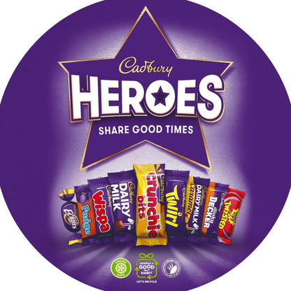 CABBURY HEROS TUB, Valentine's day Gift, 600G