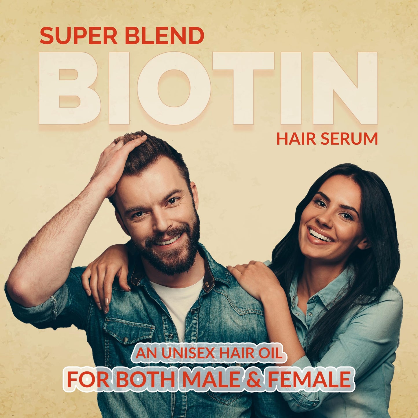 The Indie Earth Rosemary Mint Biotin Hair Serum Formulated With Biotin, Hyaluronic Acid, Baobab Proty, Mint & Other 22+ Natural Herbs & Extracts 60 ml