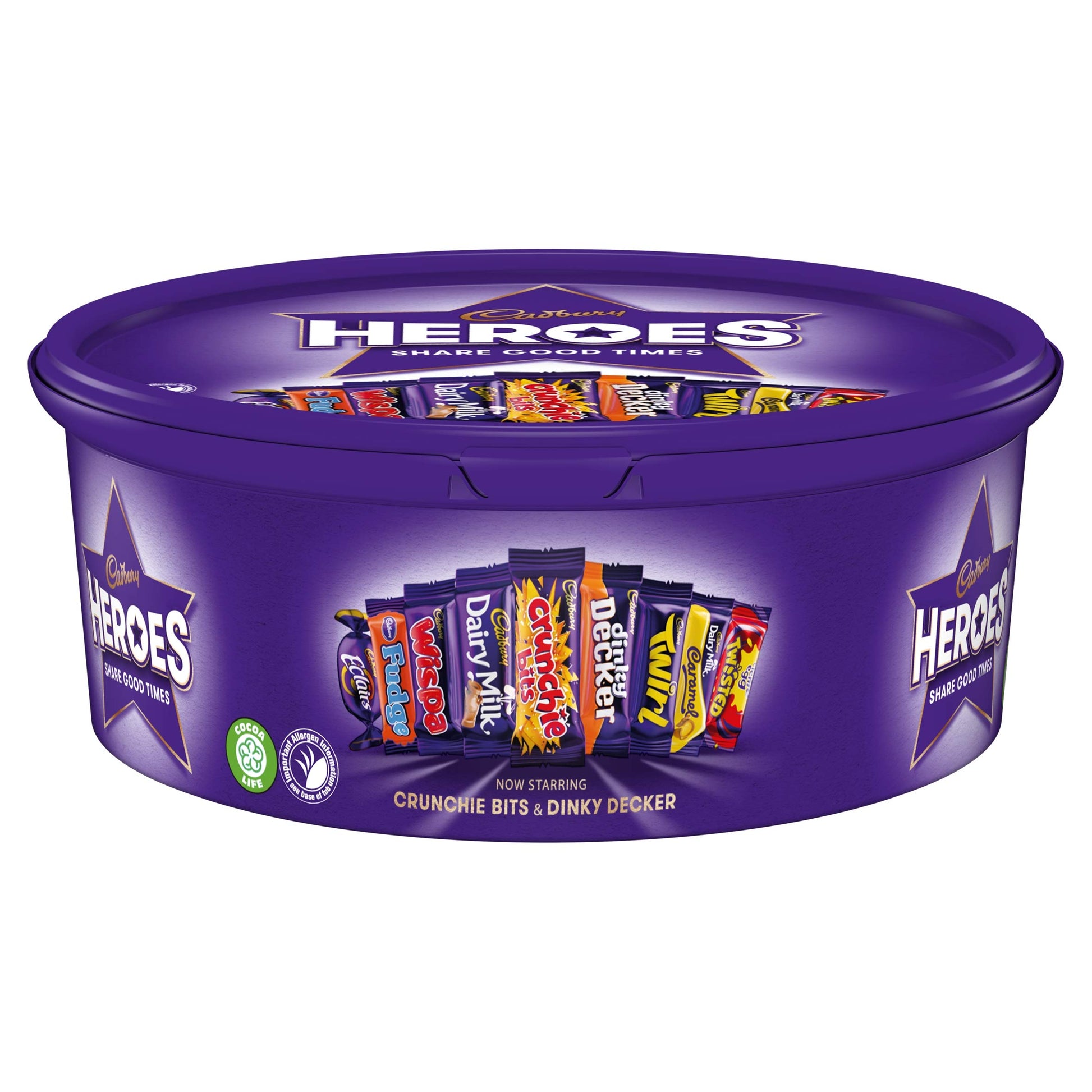 CABBURY HEROS TUB, Valentine's day Gift, 600G