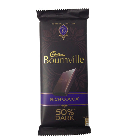 Cadbury Bournville Rich Cocoa Dark Chocolate Bar, 80 g