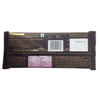 Cadbury Bournville Rich Cocoa Dark Chocolate Bar, 80 g